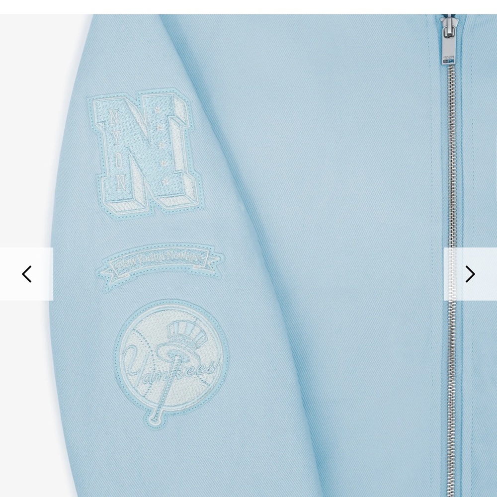 New York or Nowhere x Yankees Varsity Jacket - Picture 3 of 5